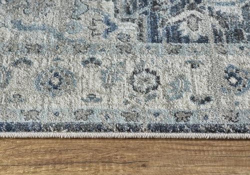 Juno 6882-590 Dark Blue/Cream Rug - 100% Polypropylene