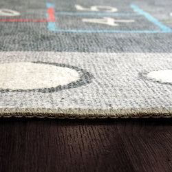 Kidz 8083-909 Grey/Multi Rug - 100% Polyester