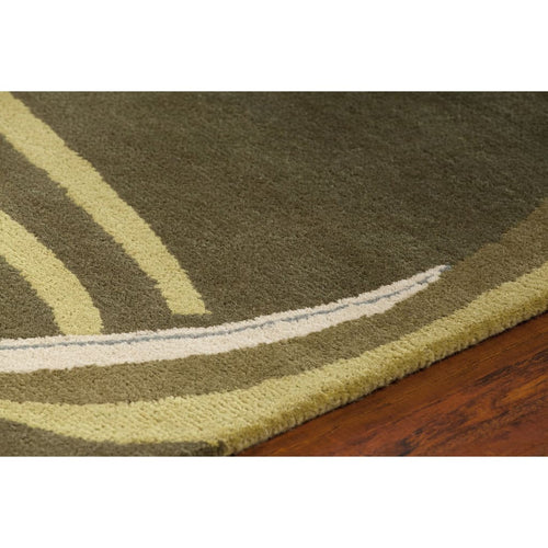 Kronos KRO-6302 Green Rug