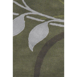 Kronos KRO-6302 Green Rug