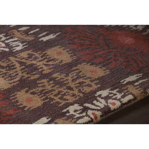 Lina LIN-32003 Brown Rug - Brown / 5‚Äô x 7‚Äô