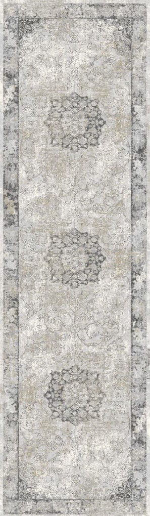 Magnus 2511-900 Grey Rug - 70% Viscose & 30% Shrink 