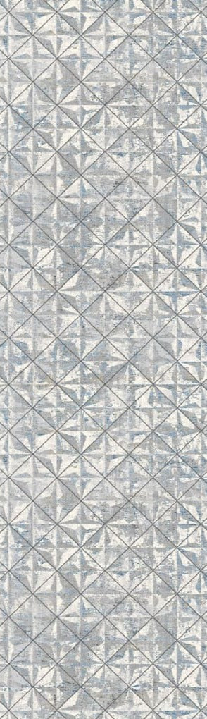 Magnus 2515-950 Grey/Blue Rug - 70% Viscose & 30% Shrink 
