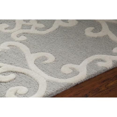 Makenna MAK-42600 Silver Rug