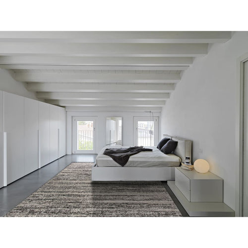 Mehari 23094-6258 Black/White Rug - 100% Polypropylene