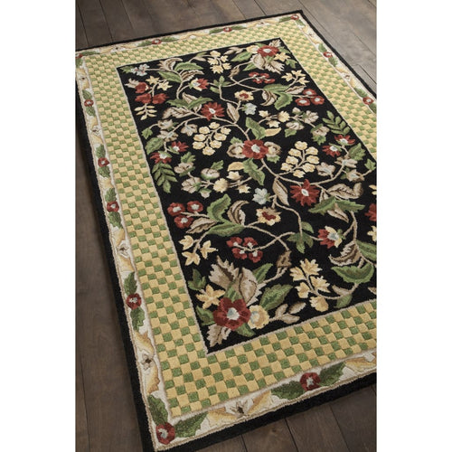 Metro MET-532 Black Rug
