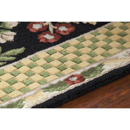 Metro MET-532 Black Rug
