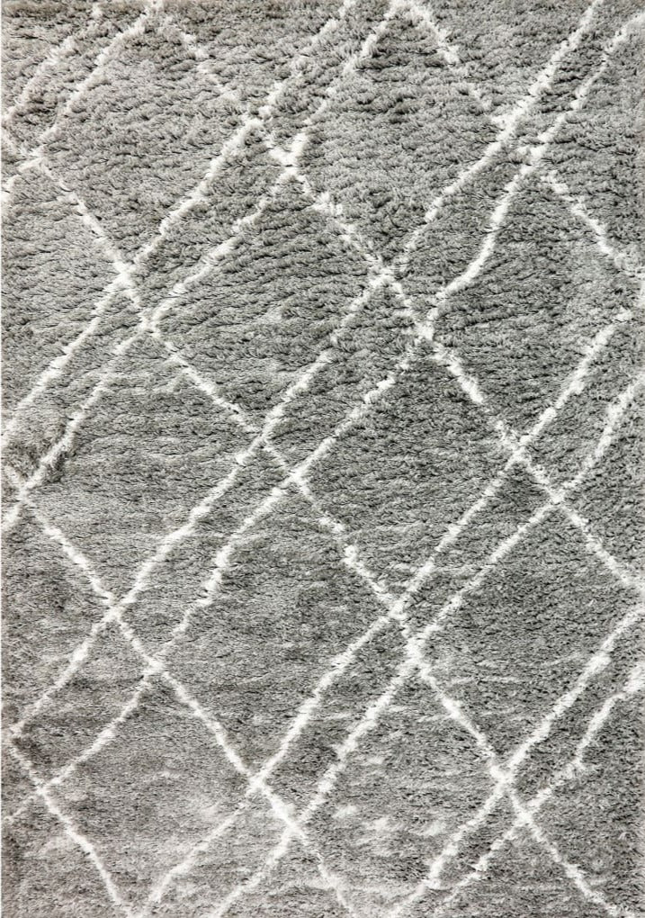 Dynamic Rugs Nordic 7431-900 Silver/White Rug