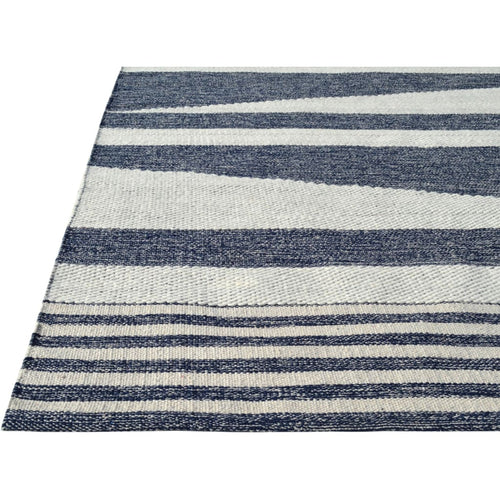 Oak 8371-150 Ivory/Denim Rug - Ivory / 8‚Äö√Ñ√¥ x 10‚Äö√Ñ√¥ - 10% Wool 