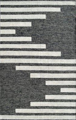 Dynamic Rugs Oak 8372-199 Ivory/Charcoal Rug