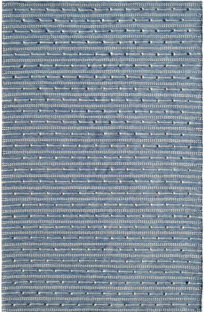 Dynamic Rugs Oak 8373-501 Blue/Ivory Rug