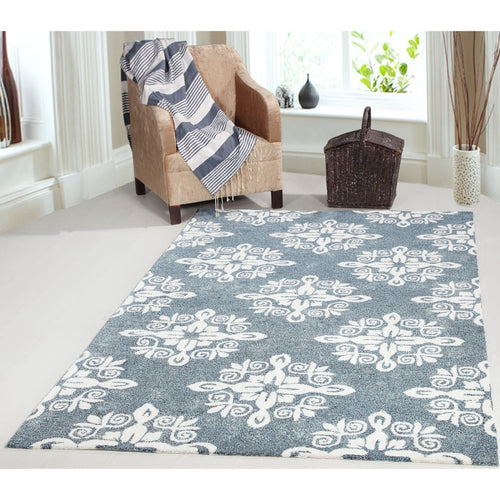 Patio 8391-500 Navy Rug - 100% Hdpe