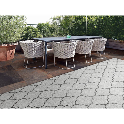 Patio 8393-900 Grey Rug - 100% Hdpe
