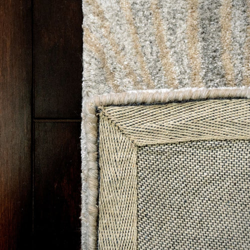 Posh 7802-717 Grey Rug - 90% Viscose 10% Wool