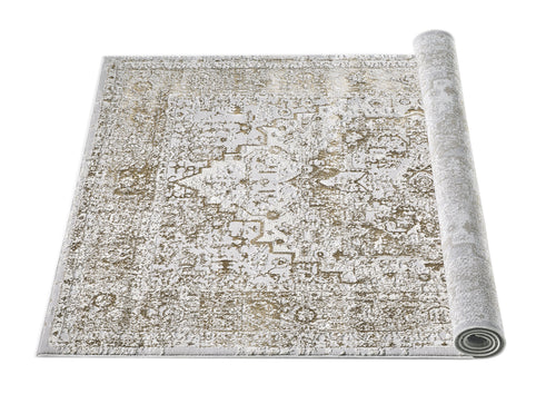 American cover design / Persian weavers Regency 951 Gold Chrome Rug