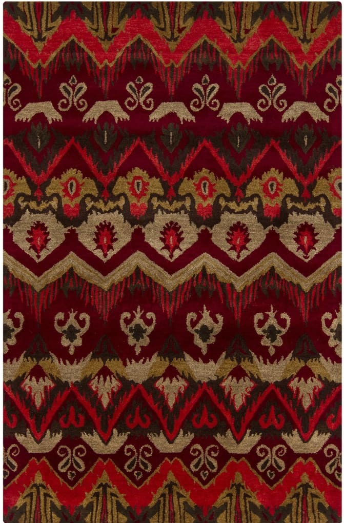 Chandra Zyaec RUP-39618 Red Rug