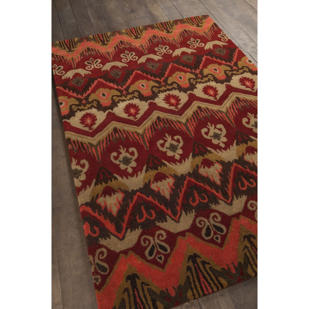 Chandra Zyaec RUP-39618 Red Rug