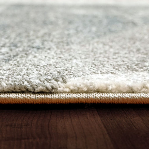 Scope 3774-940 Grey/Green Rug - 100% Polyproplyene