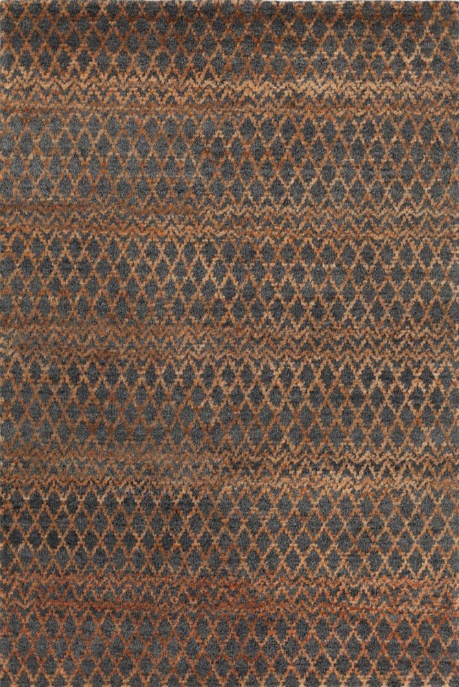 Chandra Zyaene SEL-48900 Rust Rug