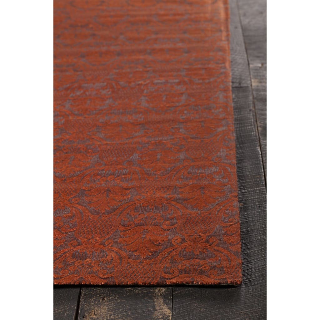 Chandra Zyanaz SHE-31206 Rust Rug