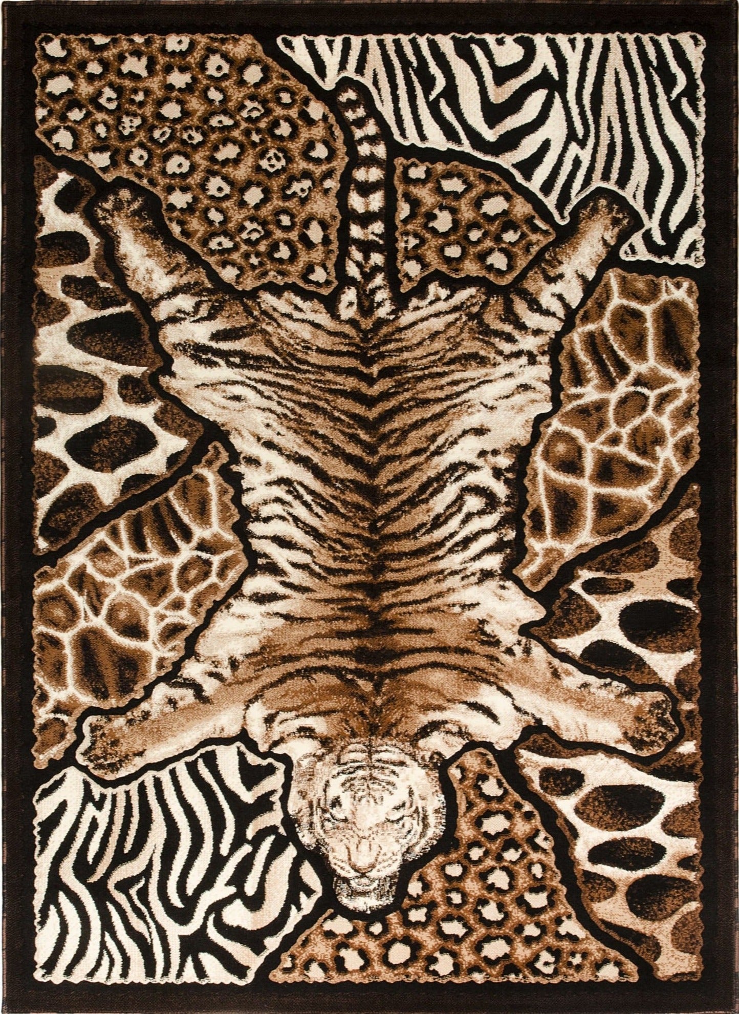 American cover design / Persian weavers Skinz-72 Animal Print Rug