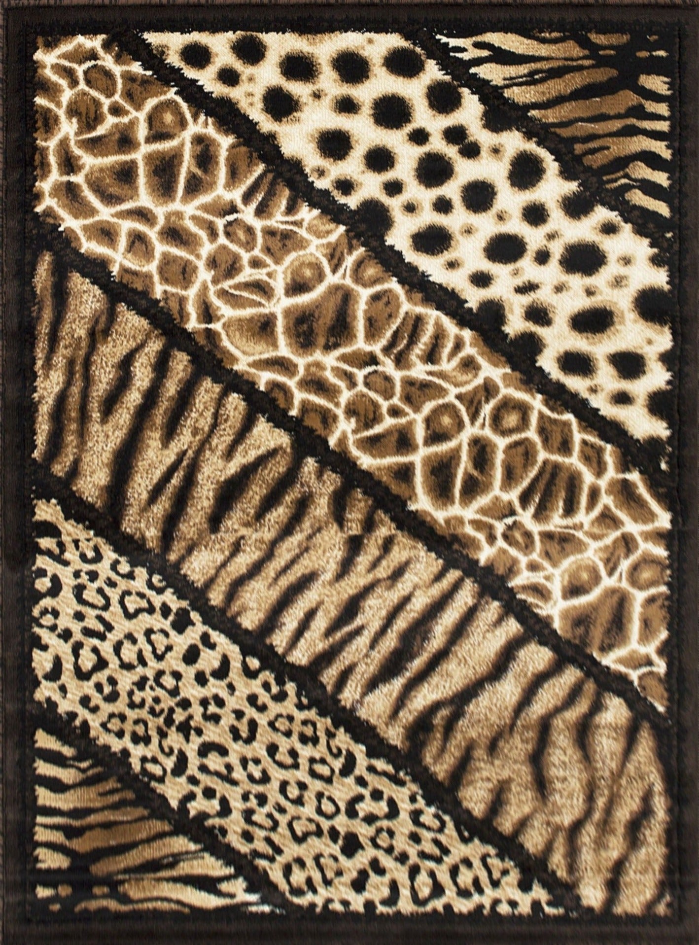 American cover design / Persian weavers Skinz-75 Animal Print Rug