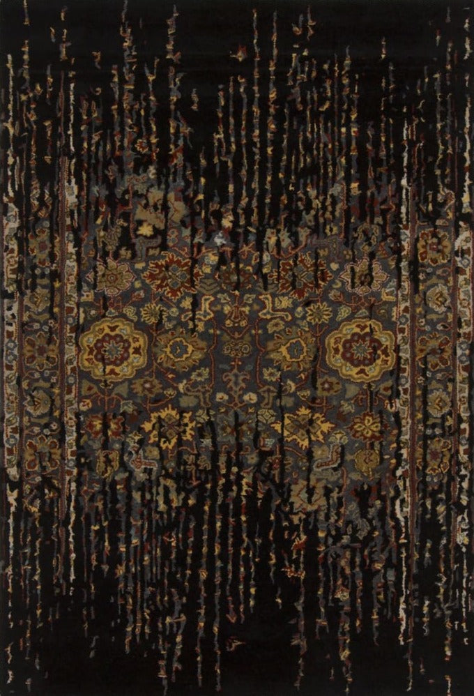 Chandra Zyaing SPR-29101 Black Rug