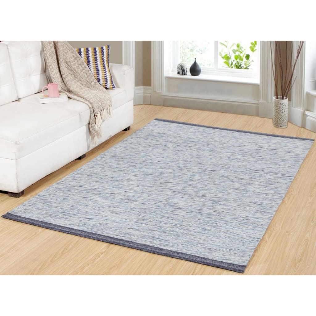 Dynamic Rugs Summit 76800-995 Dark Grey/Light Blue Rug