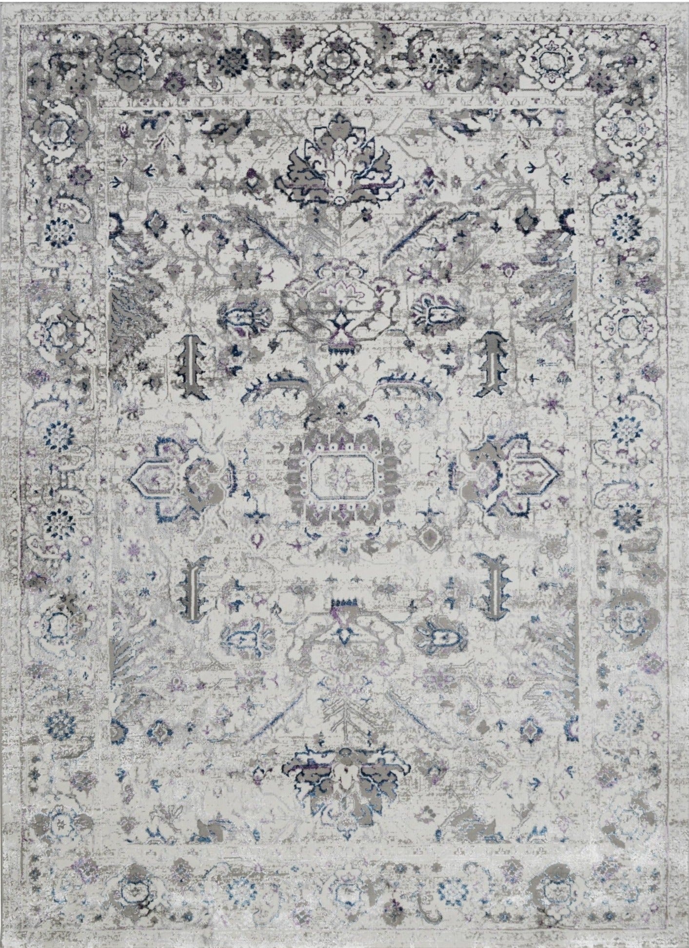 American cover design / Persian weavers Talia 774 Lavender Leaf Rug