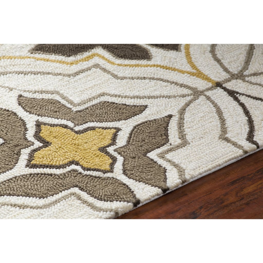 Chandra Zyara TER-35103 Cream Rug