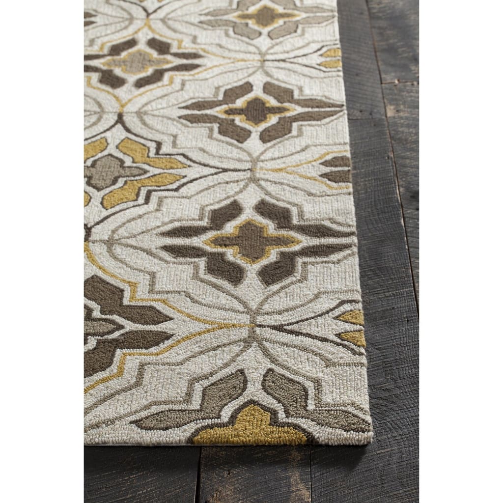 Chandra Zyara TER-35103 Cream Rug