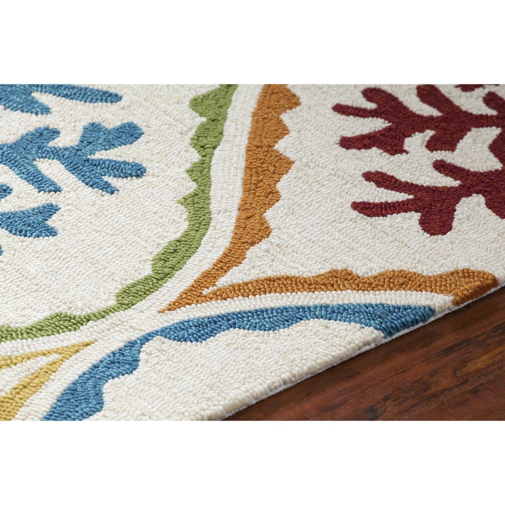 Chandra Zyara TER-35105 Cream Rug