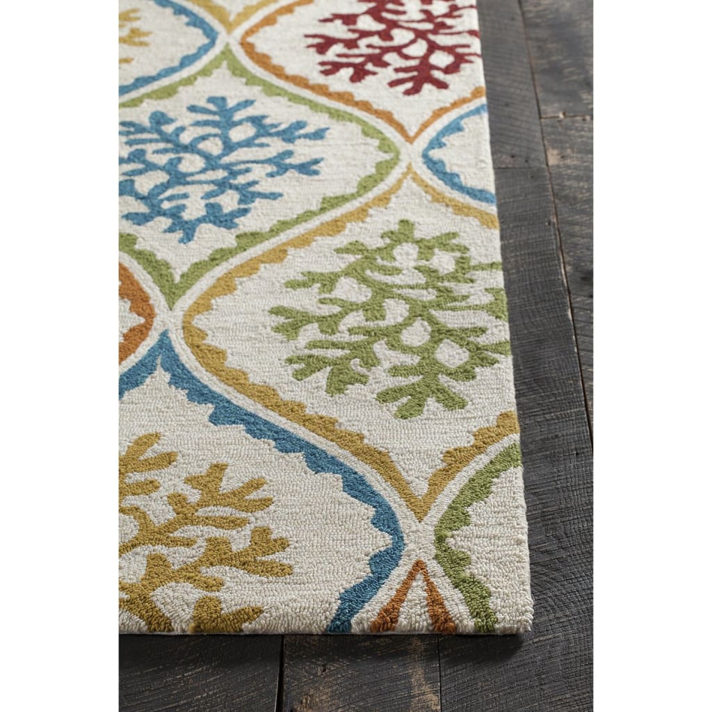 Chandra Zyara TER-35105 Cream Rug