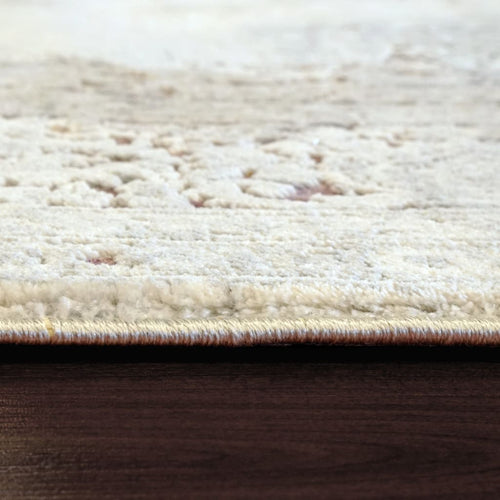 Torino 3337-135 Ivory/Red/Blue Rug - Blend Of Shrink 
