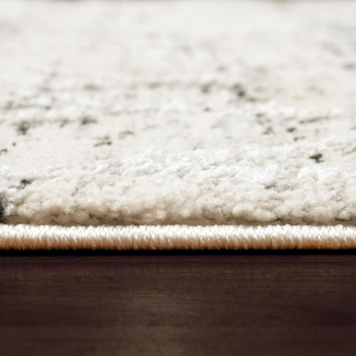 Troya 4604-190 Grey/Ivory/Blue Rug - Blend Of Polyester And 