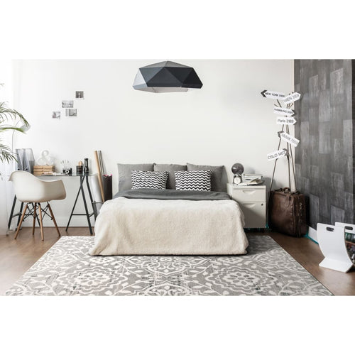 Troya 4605-910 Cream/Ivory Rug - Blend Of Polyester And 