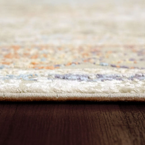 Valley 7983-925 Grey/Pink/Blue Rug - Blend Of Space-Dyed 