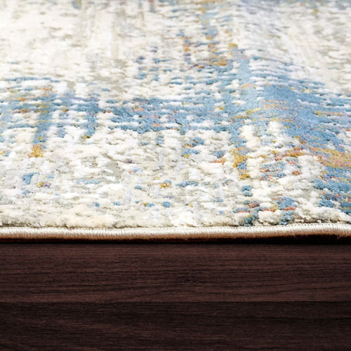 Valley 7985-950 Grey/Blue Rug - Blend Of Space-Dyed Viscose 