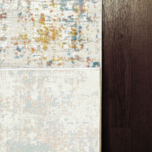 Valley 7986-950 Grey/Blue Rug - Blend Of Space-Dyed Viscose 
