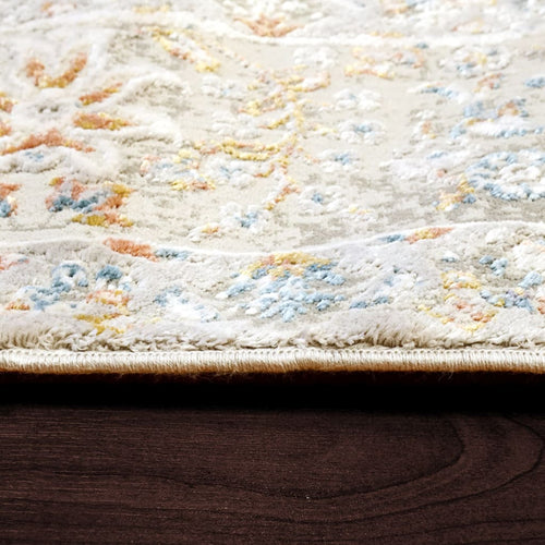Valley 7988-950 Grey/Blue Rug - Blend Of Space-Dyed Viscose 