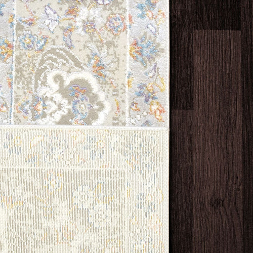 Valley 7988-950 Grey/Blue Rug - Blend Of Space-Dyed Viscose 
