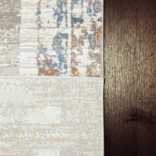 Valley 7989-950 Grey/Blue Rug - Blend Of Space-Dyed Viscose 