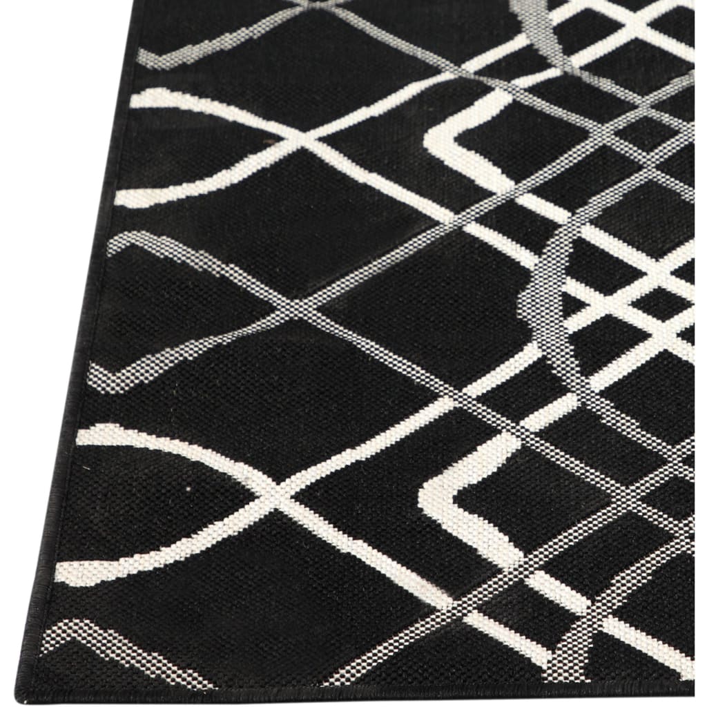 Dynamic Rugs Villa 1643-910 Black/Ivory Rug