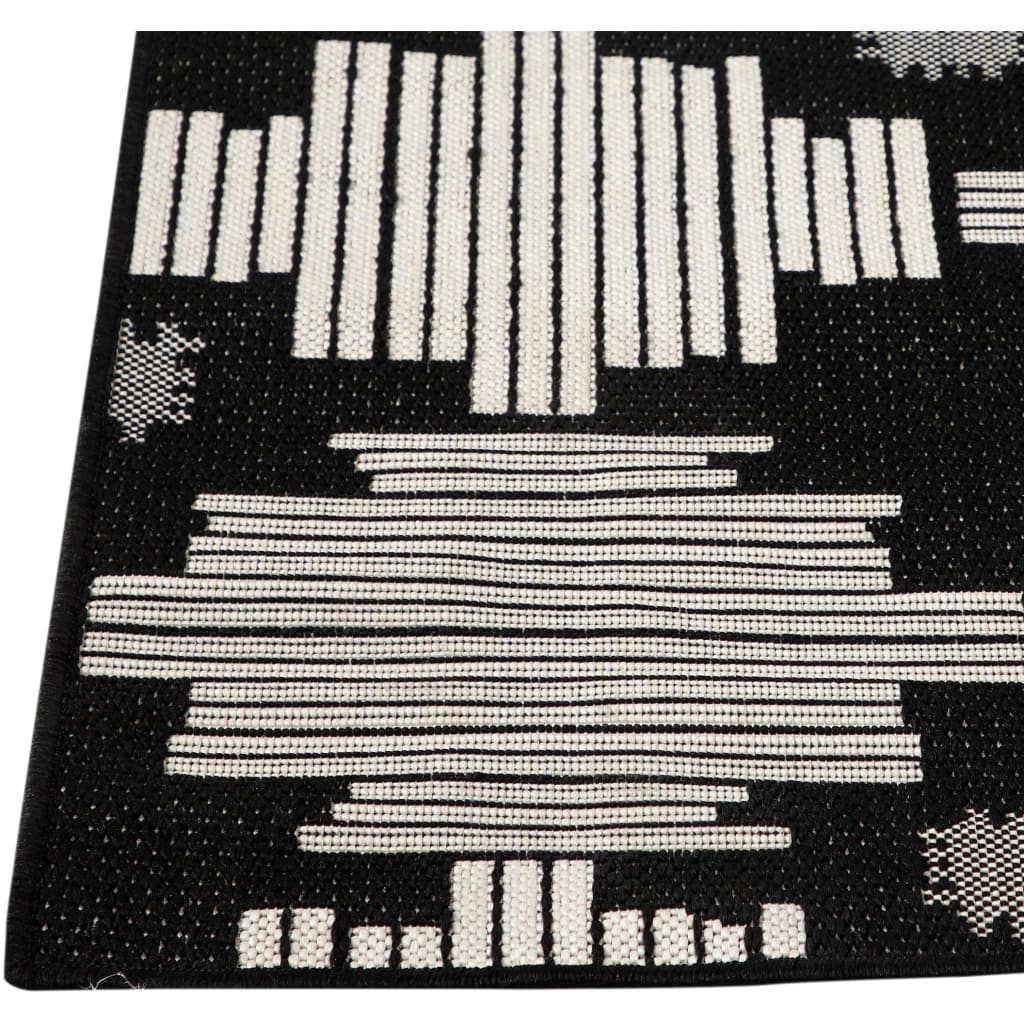 Dynamic Rugs Villa 1644-910 Ivory/Black Rug